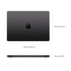 لپ تاپ 14.2 اینچی اپل مدل MacBook Pro MDE34 M5 24GB 1TB - تصویر 1