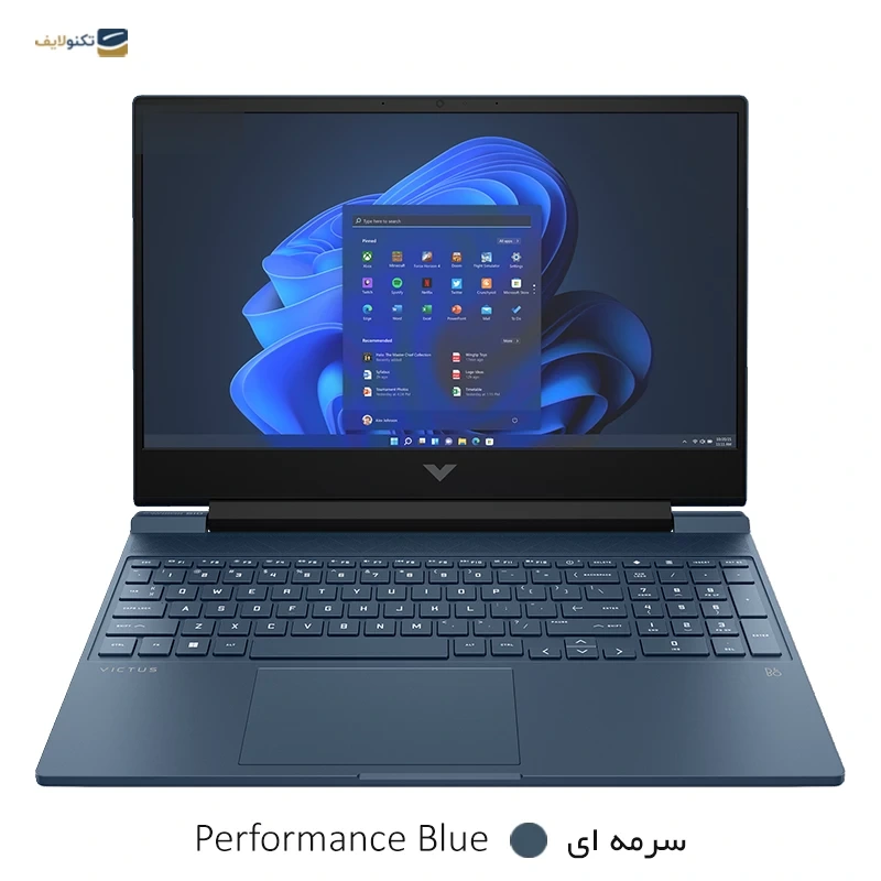 لپ تاپ اچ پی 15.6 اینچی مدل Victus 15 FA2082WM i5 13420H 24GB 512GB RTX4050 - تصویر 2