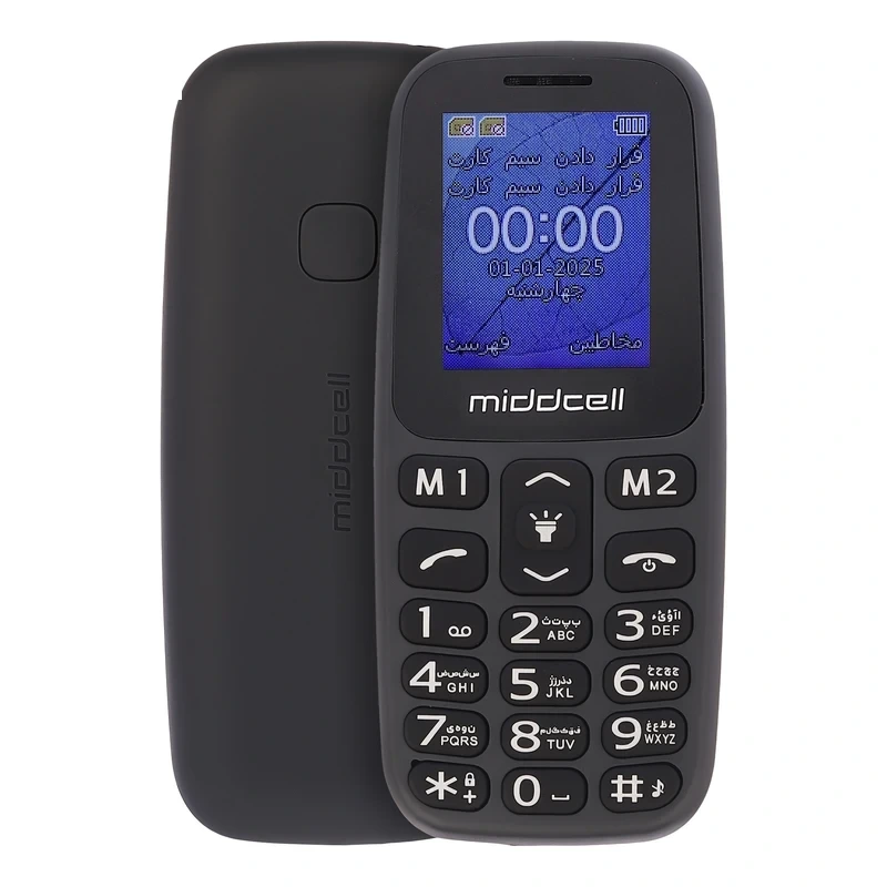 گوشی موبايل میدسل مدل M107 ظرفیت 32 مگابایت رم 32 مگابایت - تصویر 2