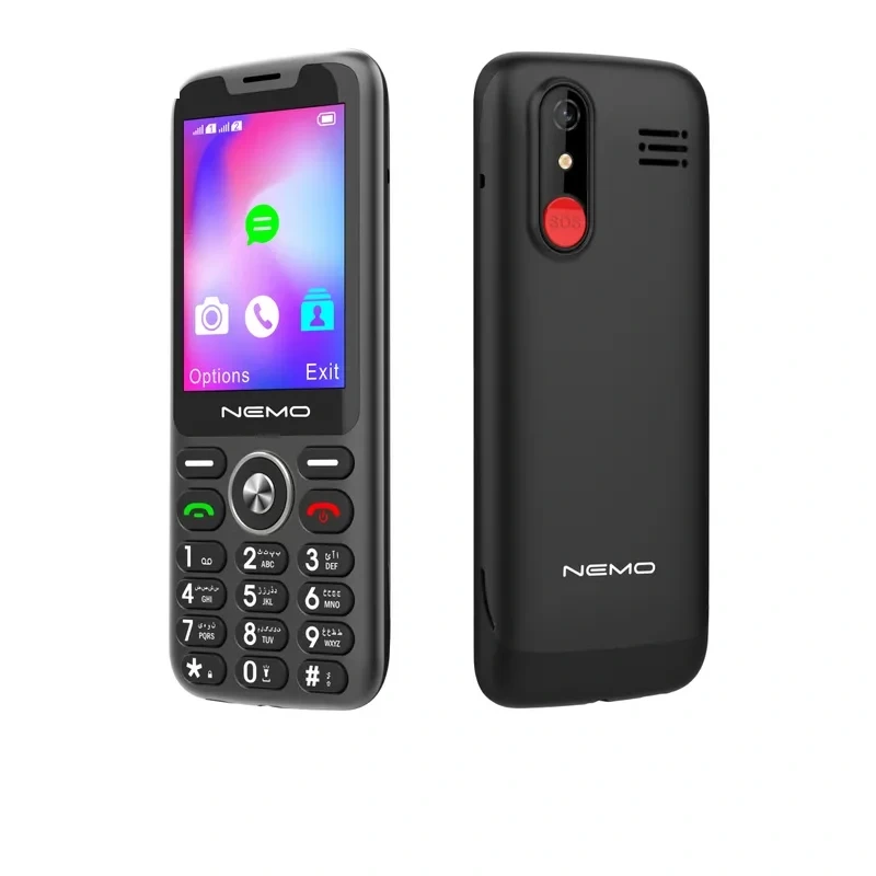 گوشی موبایل نمو مدل E177 دو سیم کارت ظرفیت 32 مگابایت رم 24 مگابایت - تصویر 3