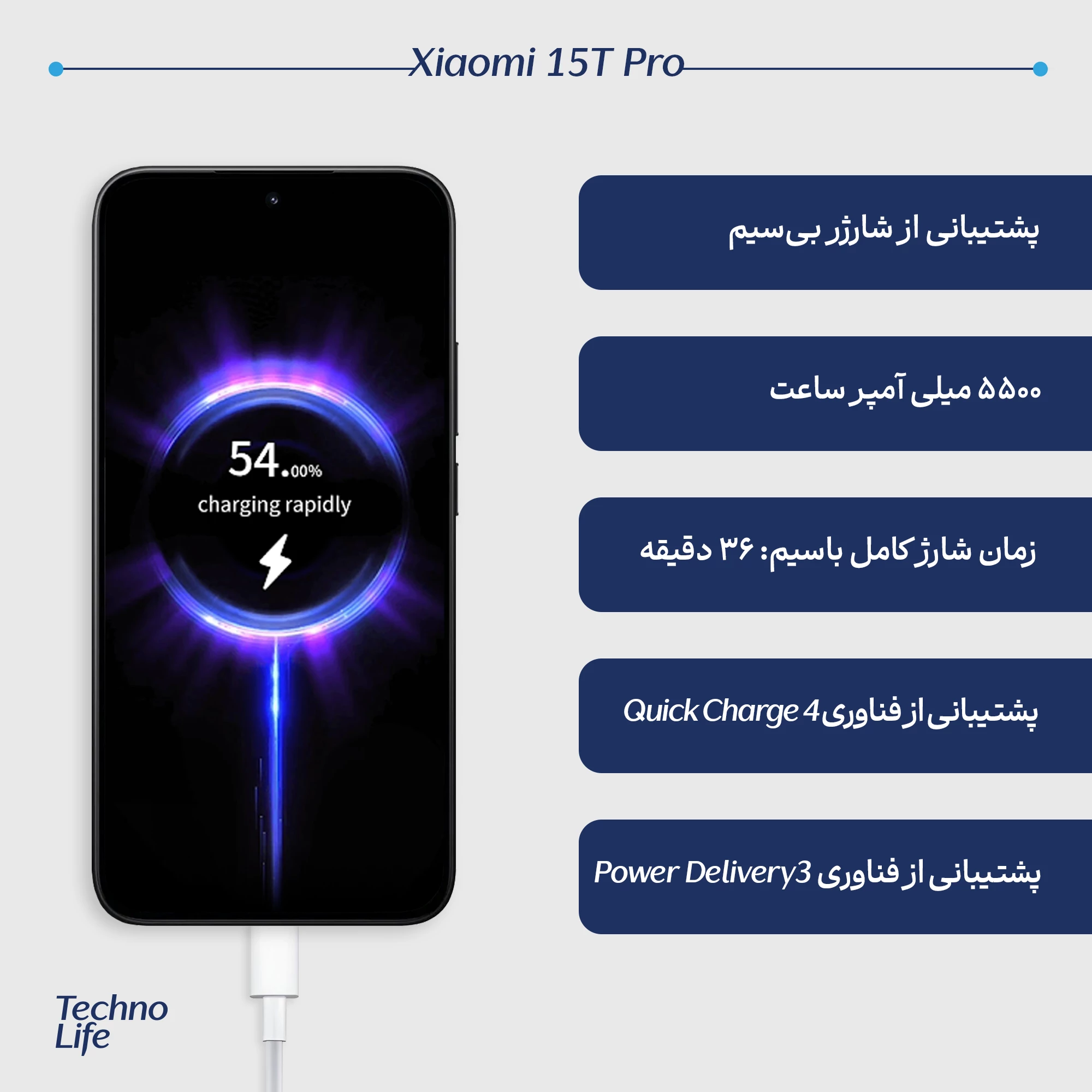 گوشی موبایل شیائومی مدل 15T Pro 5G ظرفیت 1 ترابایت رم 12 گیگابایت - تصویر 9