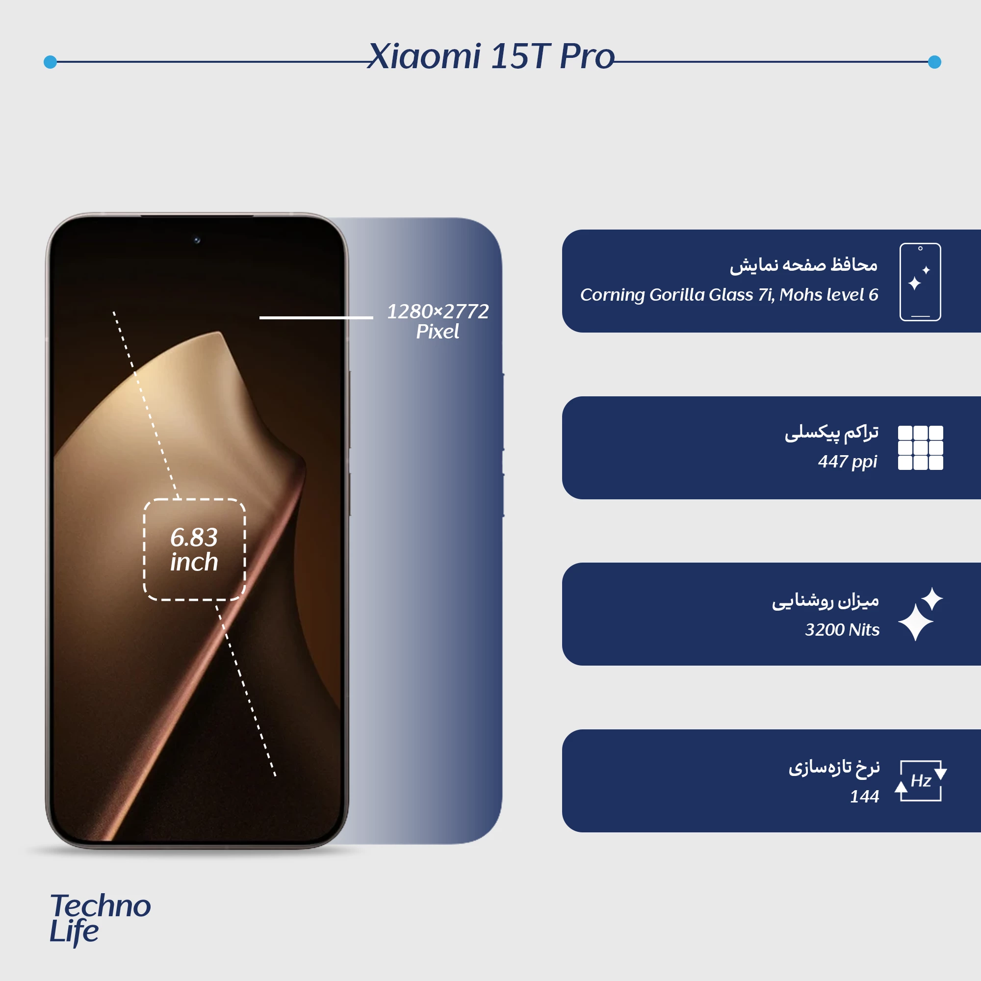 گوشی موبایل شیائومی مدل 15T Pro 5G ظرفیت 1 ترابایت رم 12 گیگابایت - تصویر 10