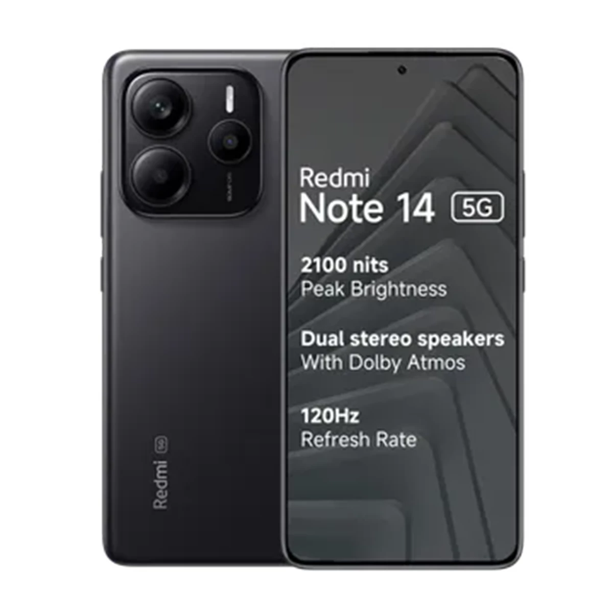 گوشی موبايل شیائومی مدل Redmi Note 14 5G ظرفیت 256 گیگابایت رم 8 گیگابایت - پک چین - پیوست 3 - مشکی